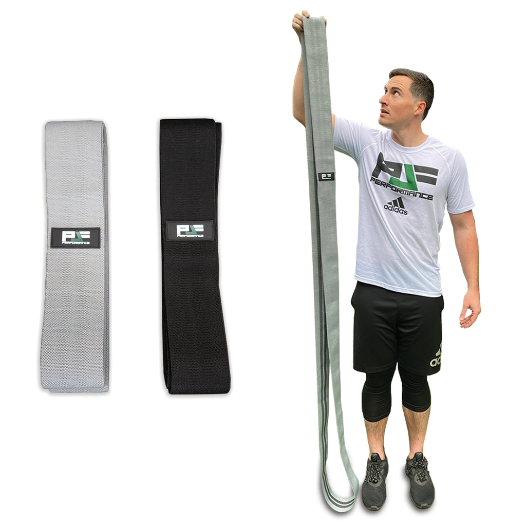 PJF Performance Premium 76 Inch Extended-Length Resistance Band for Strength, Mobility, and Plyometric Exercises